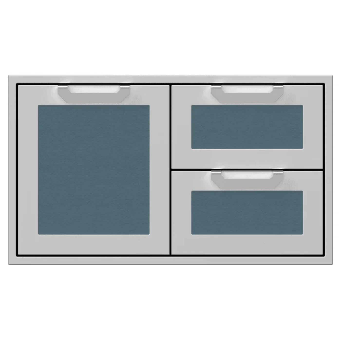 Hestan 36-Inch Double Drawer and Storage Door Combination - AGSDR36-SS