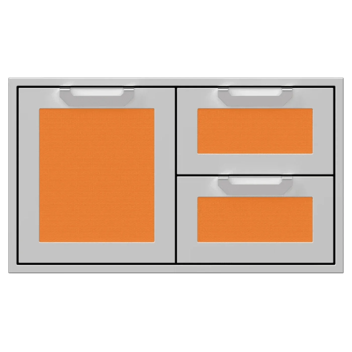 Hestan 36-Inch Double Drawer and Storage Door Combination - AGSDR36-SS