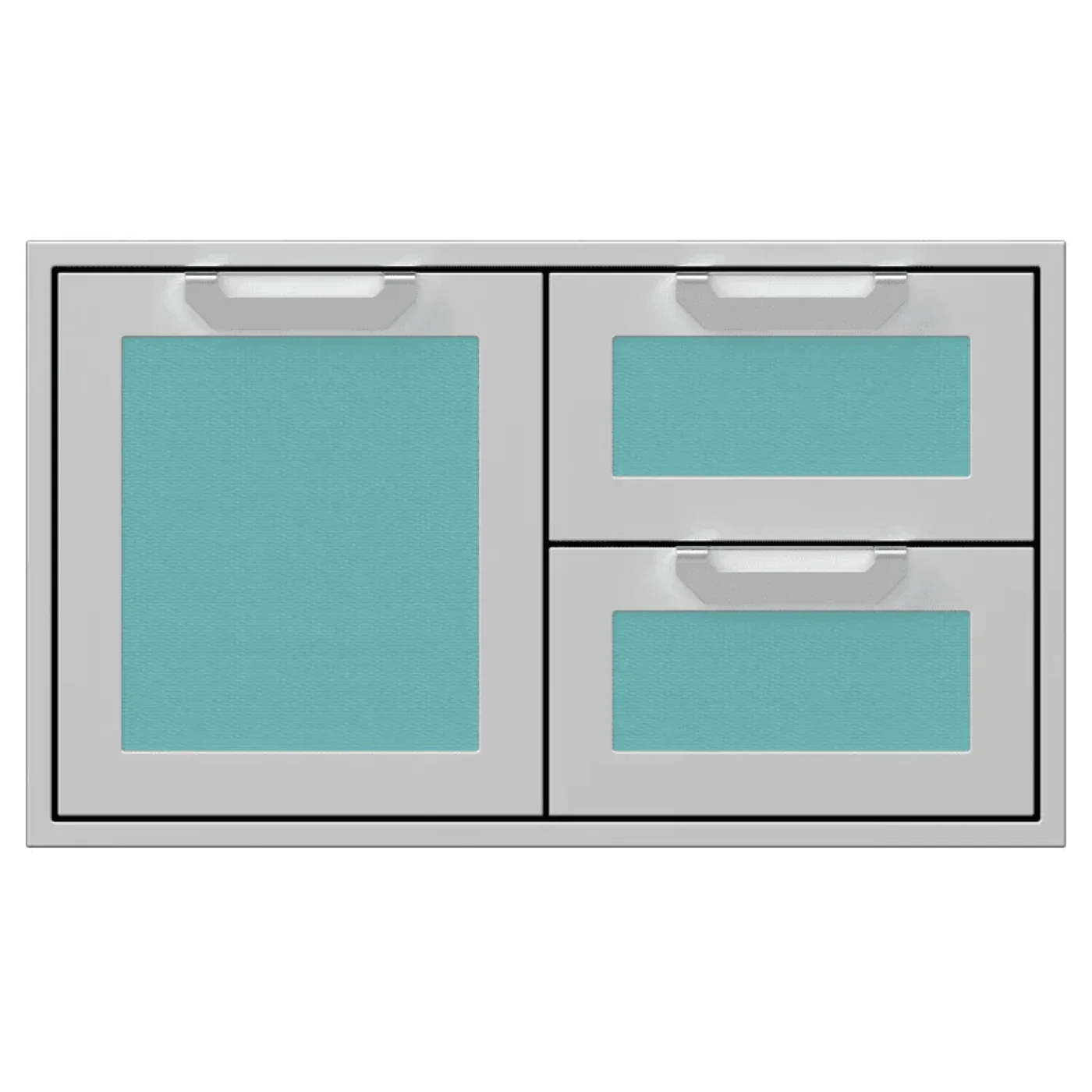 Hestan 36-Inch Double Drawer and Storage Door Combination - AGSDR36-SS