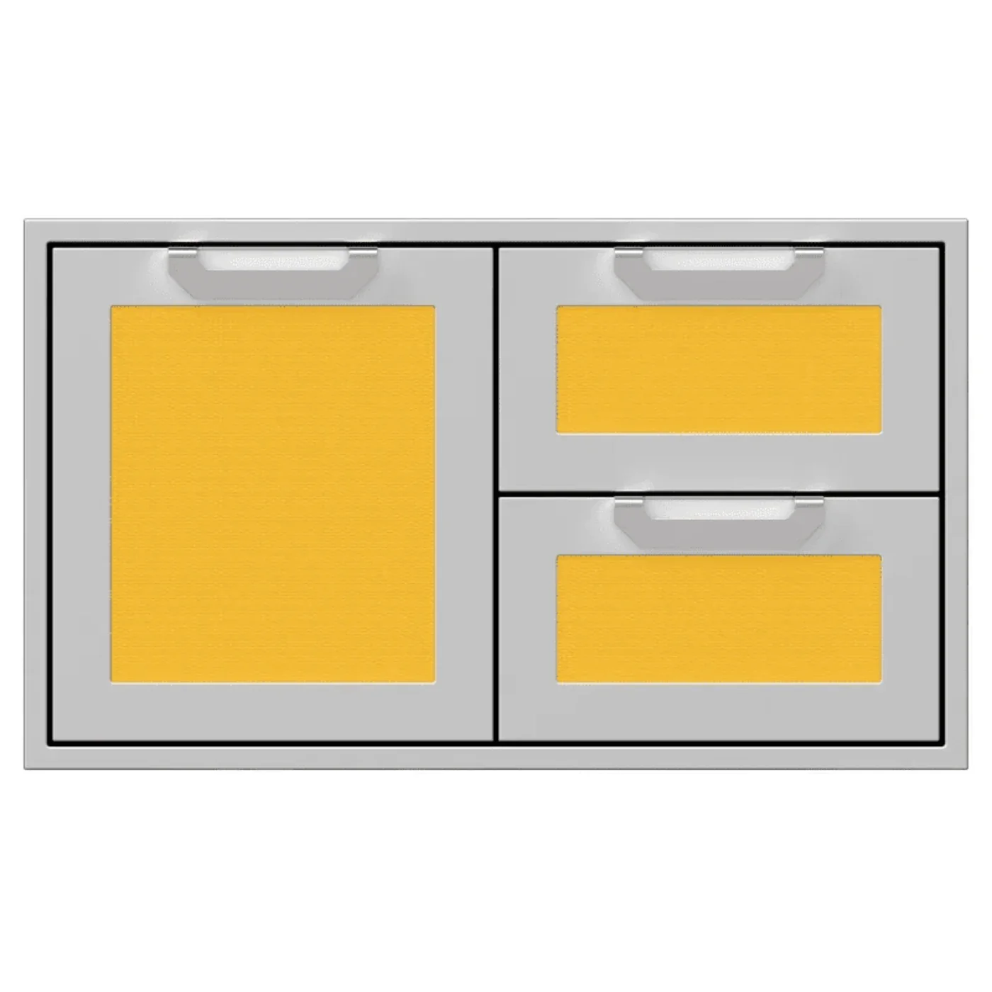 Hestan 36-Inch Double Drawer and Storage Door Combination - AGSDR36-SS