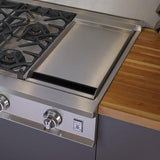 Hestan 36 Inch 4 Burner with Griddle All Gas Range - KRG364GD-NG