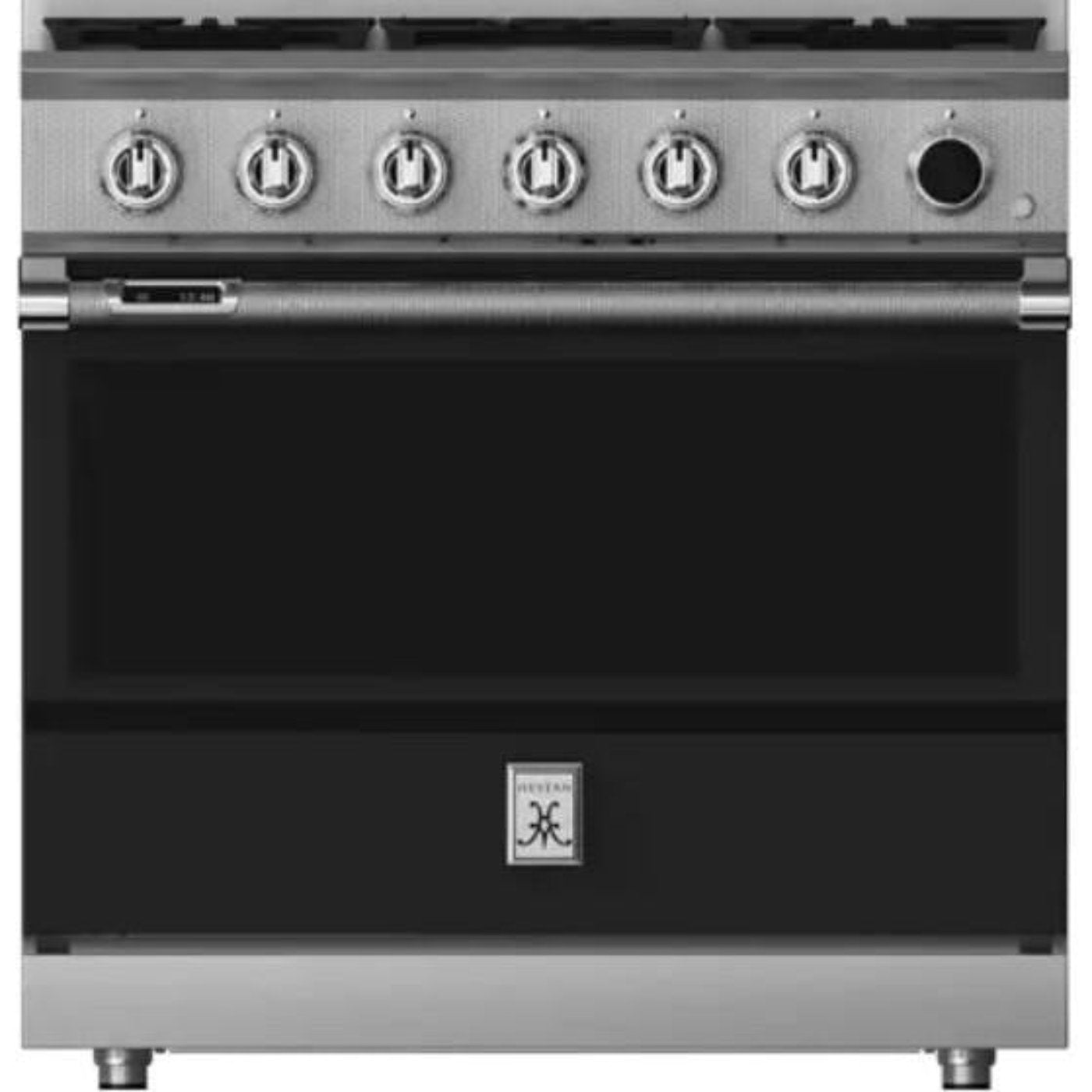 Hestan 36 Inch 5 Burner Smart Dual Fuel Range - KRDS365-NG-YW