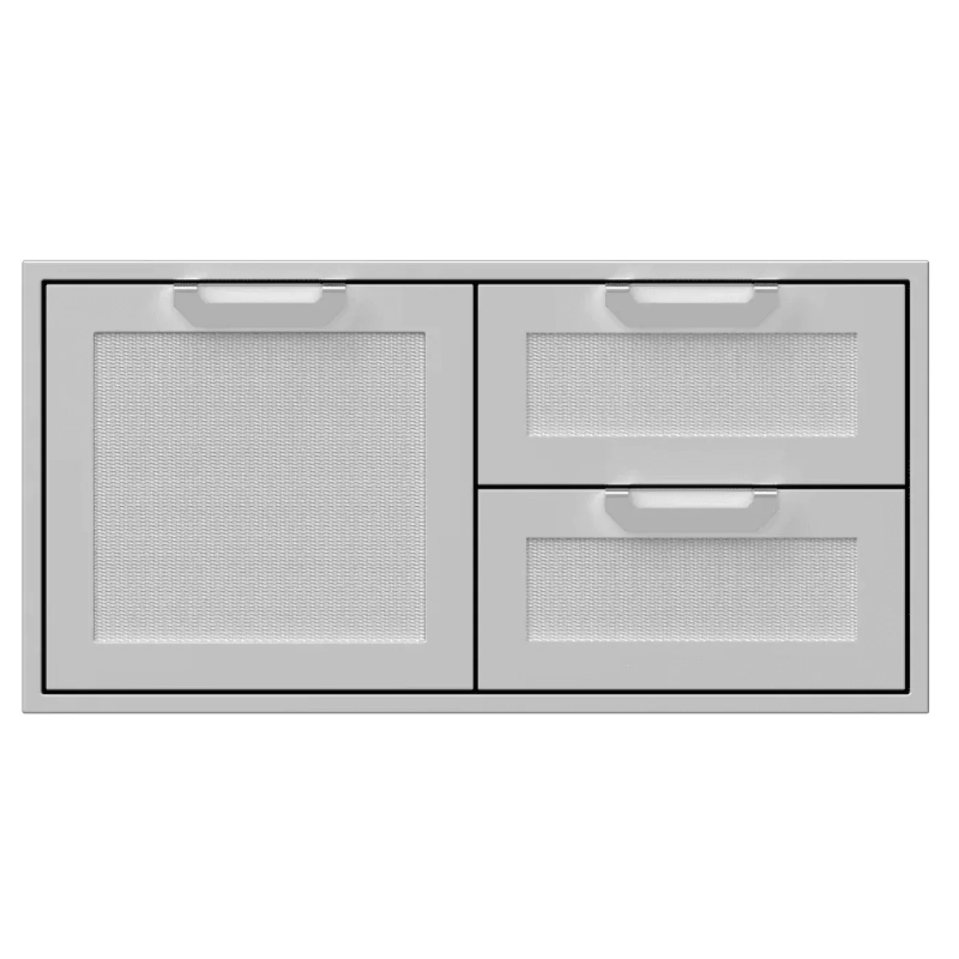 Hestan 42-Inch Double Drawer and Storage Door Combination - AGSDR42-SS