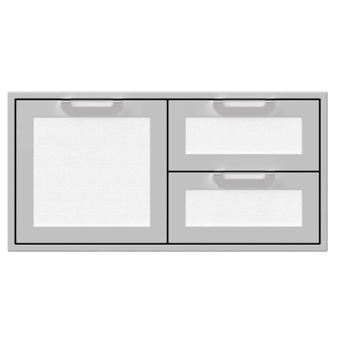 Hestan 42-Inch Double Drawer and Storage Door Combination - AGSDR42-SS