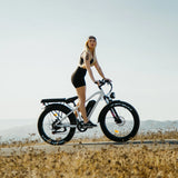 Kingbull Hunter | Mountain Fat Tire Electric Bike - KHT-WHITE