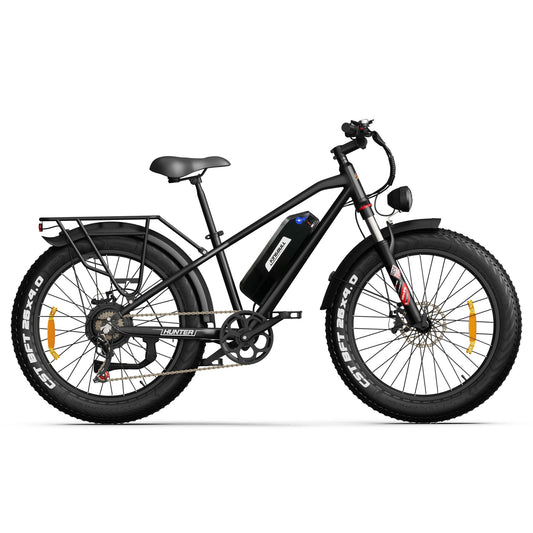 Kingbull Hunter 2.0 | Mountain Fat Tire Electric Bike - KHT2-BLACK
