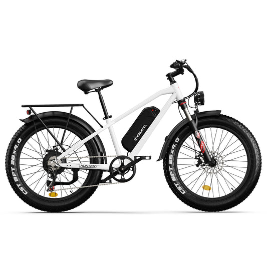 Kingbull Hunter | Mountain Fat Tire Electric Bike - KHT-WHITE
