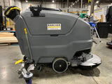 Karcher Windsor Refurbished Karcher BD 80/100 | 32" Walk Behind Battery Powered Floor Scrubber, Self Propel