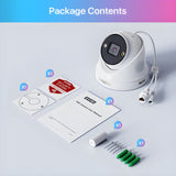 Zosi Add-on 4K PoE Dome Camera + Person & Vehicle Detection - Add-on 4K1
