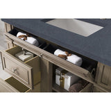 James Martin Vanities Bristol Collection 36 in. Single Vanity in Whitewashed Walnut with Countertop Options - 157-V36-WW-3AF