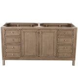 James Martin Vanities Chicago Collection 60 in. Single Vanity in Whitewashed Walnut, Cabinet Only - 305-V60D-WWW