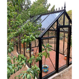 Janssens | 8x10x8 ft Junior Victorian J-VIC 23 Glass Greenhouse Kit With 4mm Tempered Glass Glazing - J-VIC-23