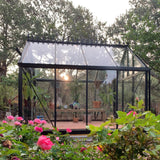 Janssens | 8x10x8 ft Junior Victorian J-VIC 23 Glass Greenhouse Kit With 4mm Tempered Glass Glazing - J-VIC-23