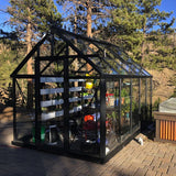Janssens | 8x12.5x8 ft Junior Victorian J-VIC 24 Glass Greenhouse Kit With 4mm Tempered Glass Glazing - J-VIC-24