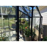 Janssens | 10x13x8 ft Junior Orangerie Glass Greenhouse Kit With 4mm Tempered Glass Glazing - J-ORA