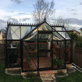 Janssens | 10x13x8 ft Junior Orangerie Glass Greenhouse Kit With 4mm Tempered Glass Glazing - J-ORA
