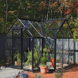 Janssens | 10x13x8 ft Junior Orangerie Glass Greenhouse Kit With 4mm Tempered Glass Glazing - J-ORA