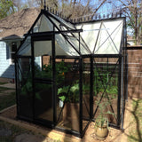 Janssens | 10x13x8 ft Junior Orangerie Glass Greenhouse Kit With 4mm Tempered Glass Glazing - J-ORA
