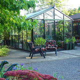 Janssens 10x15 Royal Victorian VI 34 Greenhouse Kit – VI-34-GLASS-BLACK