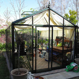 Janssens 10x15 Royal Victorian VI 34 Greenhouse Kit – VI-34-GLASS-BLACK