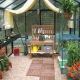 Janssens 10x15 Royal Victorian VI 34 Greenhouse Kit – VI-34-GLASS-BLACK