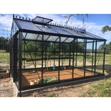 Janssens 10x15 Royal Victorian VI 34 Greenhouse Kit – VI-34-GLASS-BLACK