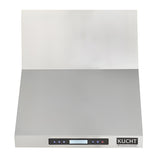 Kucht Professional 30" Wall Mount Range Hood 900 CFM in Stainless Steel - KRH3021A