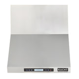 Kucht Professional 36" Wall Mount Range Hood 900 CFM in Stainless Steel - KRH3621A