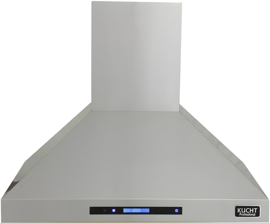 Kucht 36" Stainless Steel Indoor Wall Range Hood 900 CFM - KRH3610A