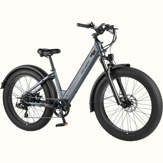 Retrospec Koa Rev 2 Fat Tire Electric Bike - Step Through - 6020