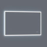 Arpella  Lucent 70 in. x 36 in. Wall Mounted LED Vanity Mirror with Color Changer, Memory Dimmer and Defogger - LEDCM7036
