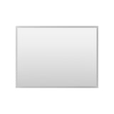 Arpella - Romano 48x36 Perimeter Lighted Mirror with Dimmer and Defogger, Wall Switch Direct - LEDPLM4836