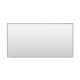 Arpella - Romano 70x36 Perimeter Lighted Mirror with Dimmer and Defogger, Wall Switch Direct - LEDPLM7036
