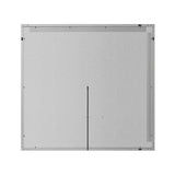 Arpella - Miramar 34x36 Lighted Mirror with Dimmer and Defogger, Wall Switch Direct - LEDWSM3436
