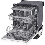 LG 24 in. Front Control Dishwasher with QuadWash and 3rd Rack in White (LDFN4542W)