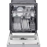 LG 24 in. Front Control Dishwasher with QuadWash in Stainless Steel (LDFN4542S)