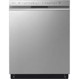 LG 24 in. Front Control Dishwasher with QuadWash in Stainless Steel (LDFN4542S)