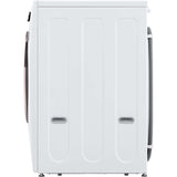 LG 27 In. 4.5-Cu. Ft. Front Load Washer with Steam Technology in White (WM4000HWA)