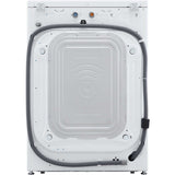 LG 27 In. 4.5-Cu. Ft. Front Load Washer with Steam Technology in White (WM4000HWA)