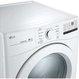 LG 27 In. 7.4-Cu. Ft. Front Load Electric Dryer in White (DLE3400W)