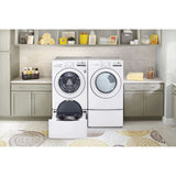 LG 27 In. 7.4-Cu. Ft. Front Load Electric Dryer in White (DLE3400W)