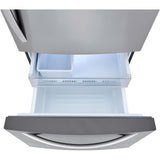 LG 33 in. Bottom Freezer Refrigerator in Stainless Steel 26 Cu. Ft. (LRDCS2603S)