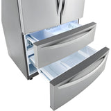 LG 36 in. 4-Door French Door Refrigerator 27 Cu. Ft. (LMWS27626S)
