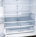 LG 36 in. 4-Door French Door Refrigerator in Black Stainless Steel 30 Cu. Ft. (LRMDS3006D)