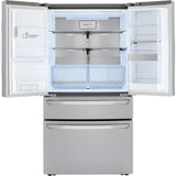 LG 36 in. 4-Door French Door Refrigerator in Stainless Steel 23 Cu. Ft. (LRMDC2306S)