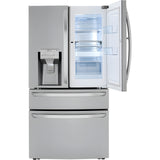 LG 36 in. 4-Door French Door Refrigerator in Stainless Steel 23 Cu. Ft. (LRMDC2306S)