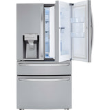 LG 36 in. 4-Door French Door Refrigerator in Stainless Steel 30 Cu. Ft. (LRMDS3006S)