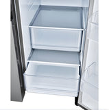LG 36 in. Side-by-Side Counter-Depth Refrigerator in Stainless Steel 23 Cu. Ft. (LRSXC2306S)