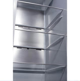 LG 36 in. Side-by-Side InstaView Refrigerator with Craft Ice in Black Stainless 27 Cu. Ft. (LRSOS2706D)