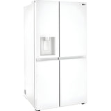 LG 36 in. Side-by-Side Refrigerator in Smooth White 27 Cu. Ft. (LRSXS2706W)